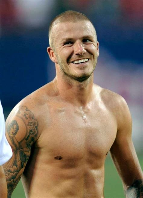 The naked truth: 39 pics of David Beckham in his pants, looking。